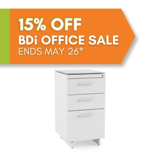 BDi Centro™ 6414 3-Drawer File Cabinet