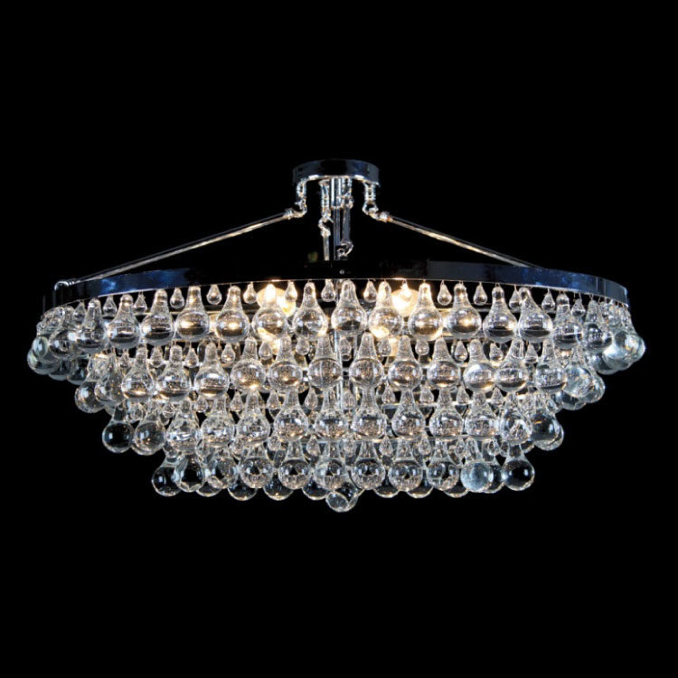 Crystal Drop Light Fixture