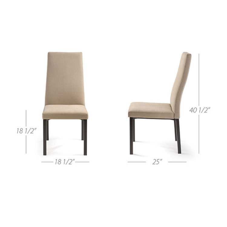 Alto Dining Chair by Trica - Specification Sheet