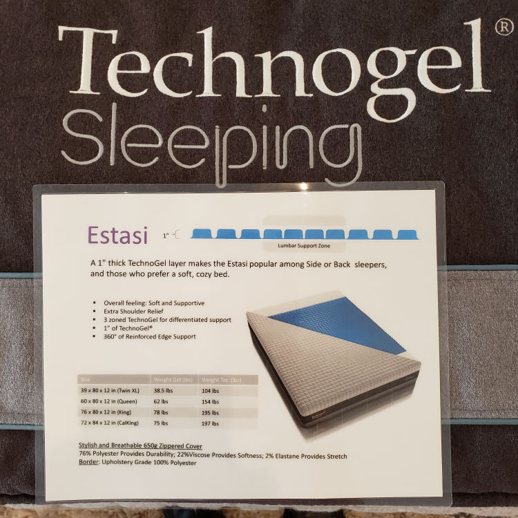 Technogel Sleeping - Estasi Mattress
