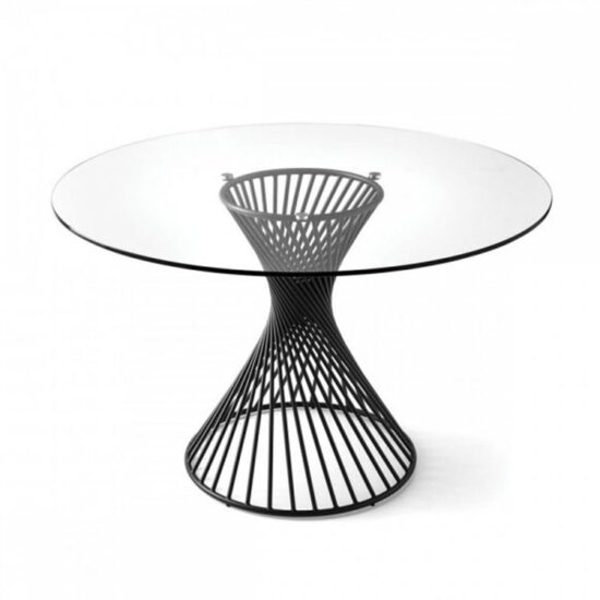 Calligaris Vortex Table Clear Glass