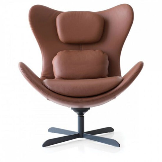 Calligaris Lazy Modern Armchair - Rocking 360' Swivel