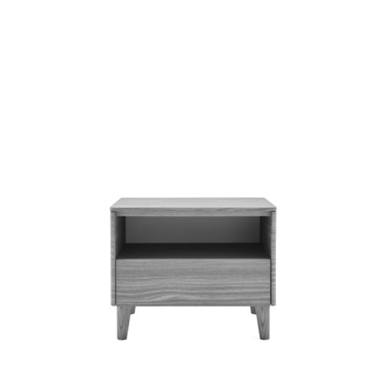 Calligaris Boston 1 Drawer Nightstand Grey