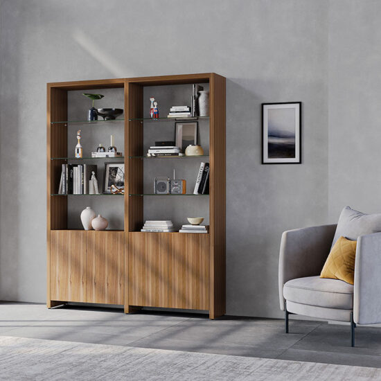 BDi 580022 2-Shelf System in Walnut