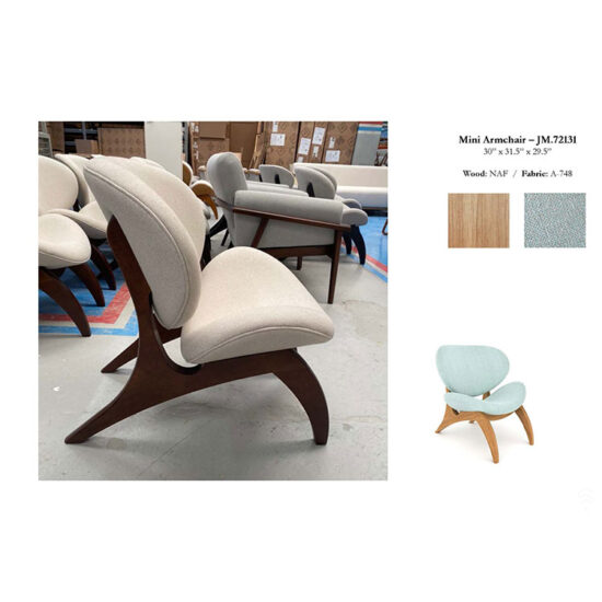 S.A.F. Mini Armchair - Aquamarine