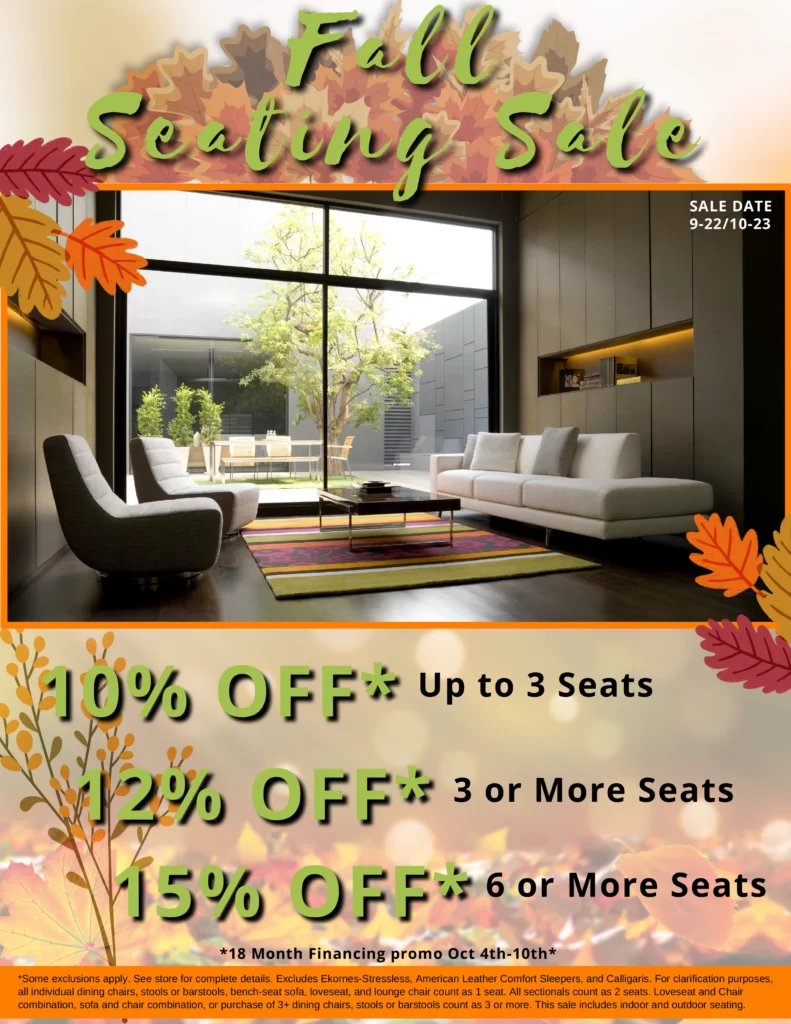 DoMA Fall Seating Sale