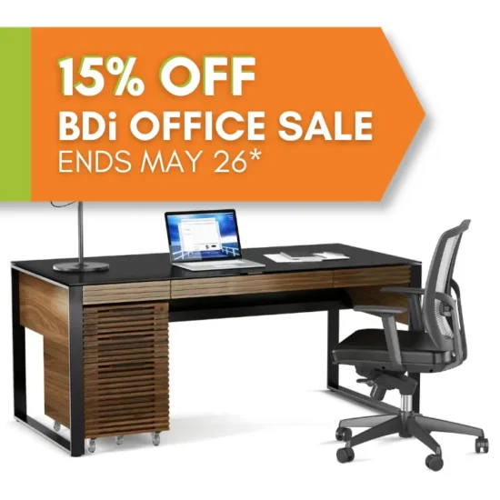BDi Corridor® Office 6521 Executive Desk