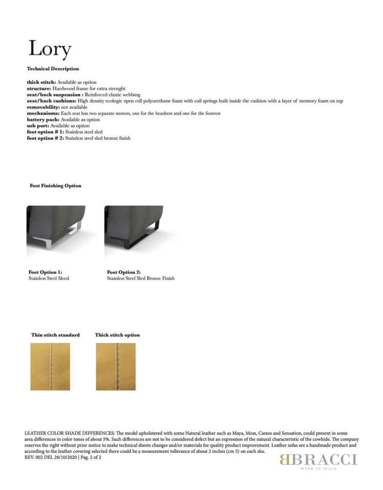BRACCI Lory Sectional Sofa - Image 4