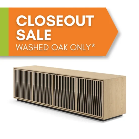 BDi Elements® 8703-TU Media & Storage Cabinet