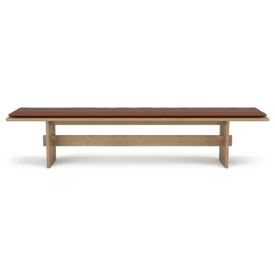 Huppe Kobe Now 92" Bench with Cushion