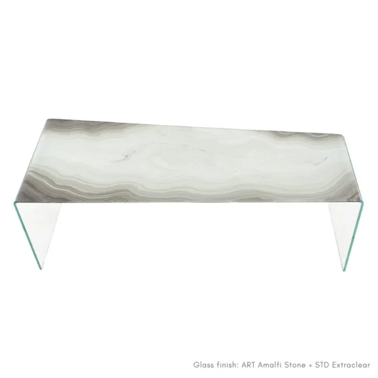 GLASSISIMO Floated Diagonal – Coffee Table