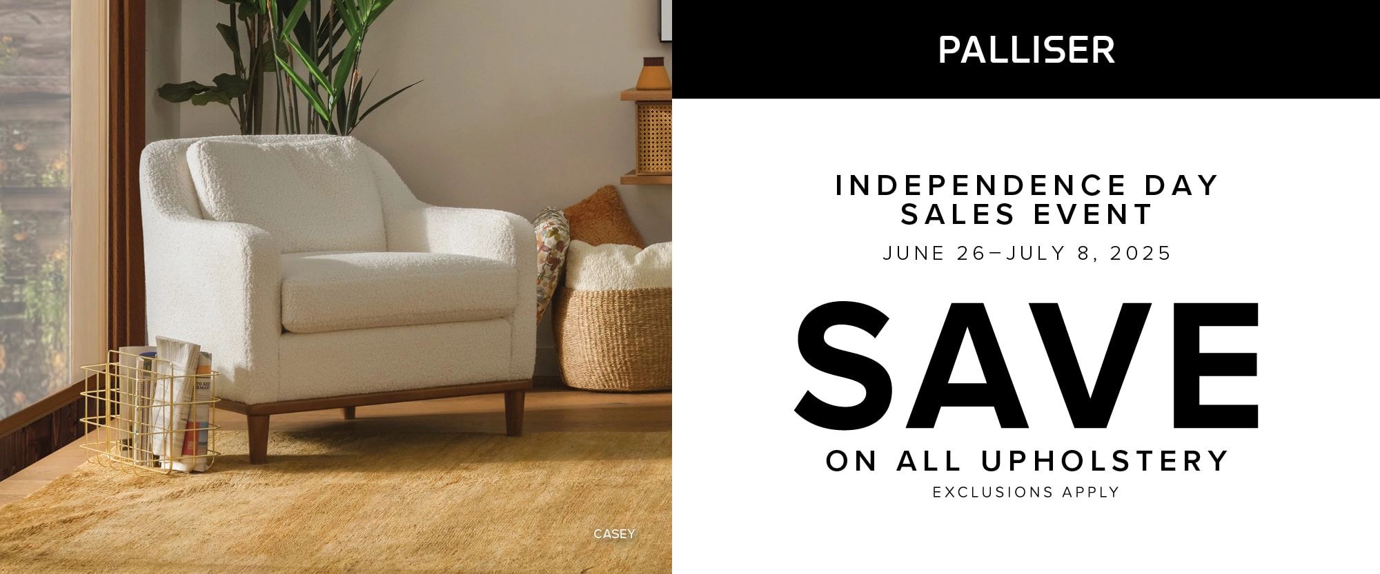 Palliser 4th of July Furniture Sale