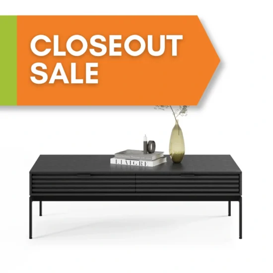 BDi Cora Coffee Table - Ebonized Ash