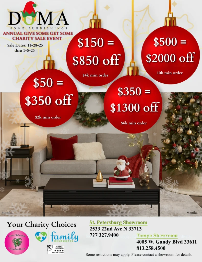 Black Friday Furniture Sale - DoMA Home Furnishings