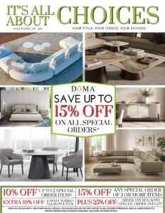 All About Choices Furniture Sale