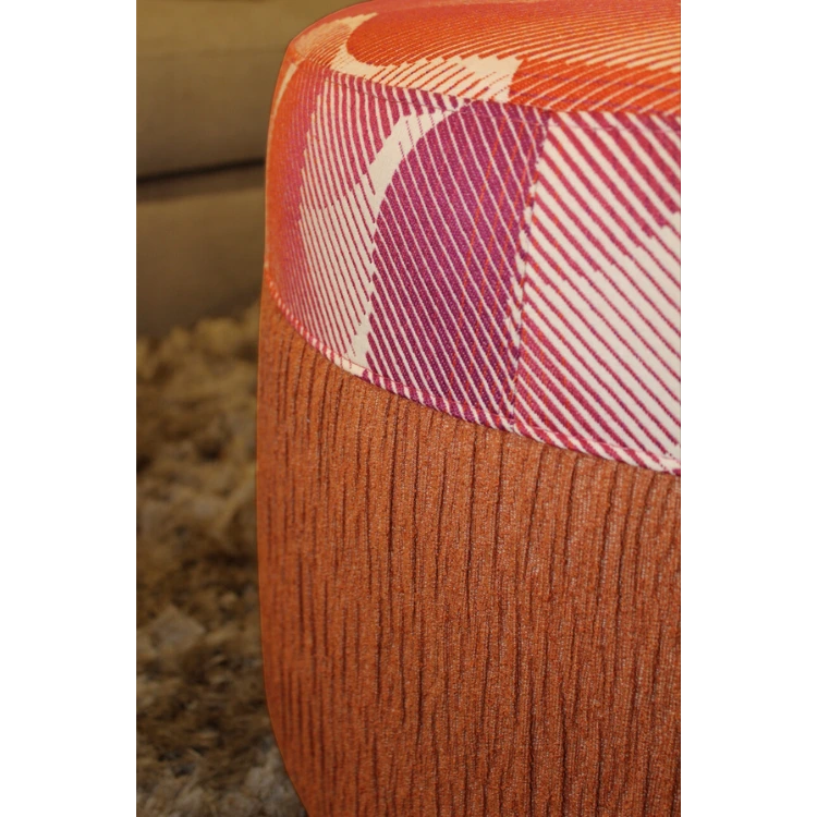 DELLAROBBIA Kenny Ottoman round - CLEARANCE - Image 2