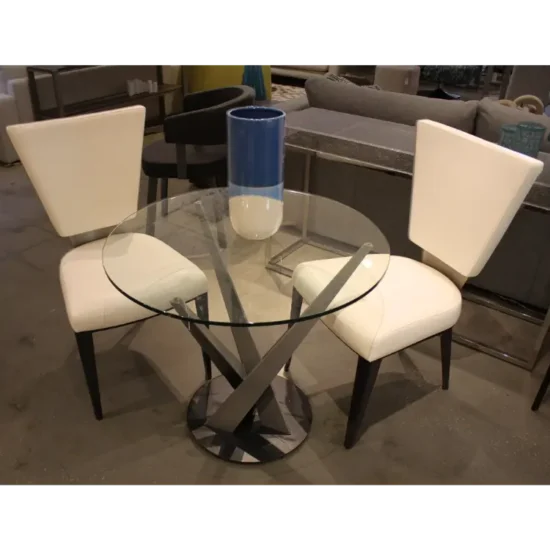 ELITE MODERN Crystal Bistro Dining Set 3pc set - CLEARANCE