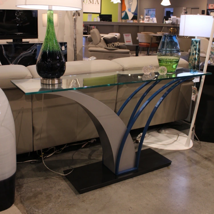 Johnston Casual Nova Console with Caribbean Rail - CLEARANCE - Image 2