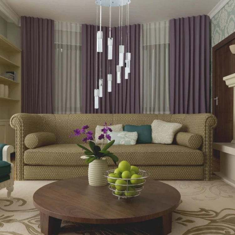 Rectangular Crystal Chandelier // 9 Light - CLEARANCE - Image 4