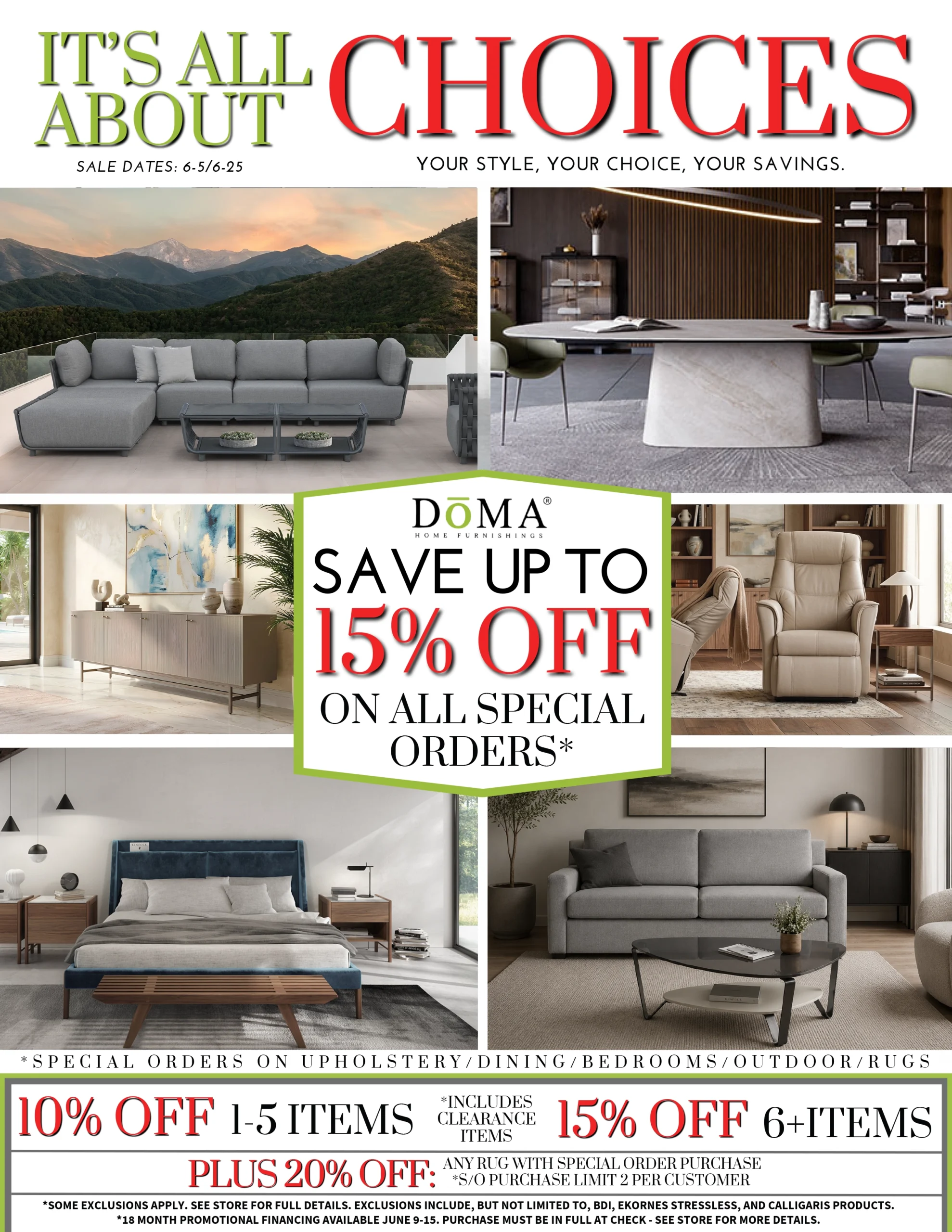 DōMA All About Choices Sale