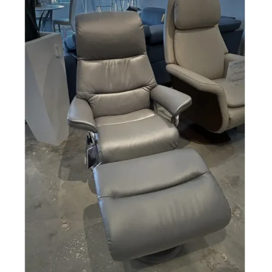 STRESSLESS View (S) Signature Base with ottoman - CLEARANCE