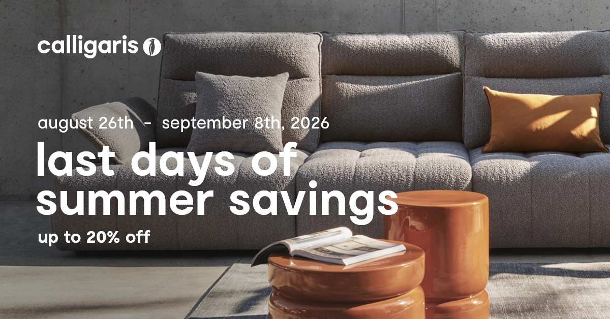 Calligaris Modern Furniture Summer Savings Sale