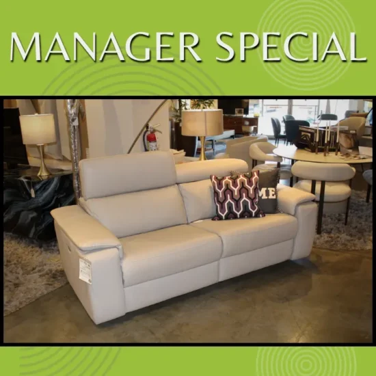 MANAGER SPECIAL - ITALIAN HOMES Bellview Dual Reclining Sofa